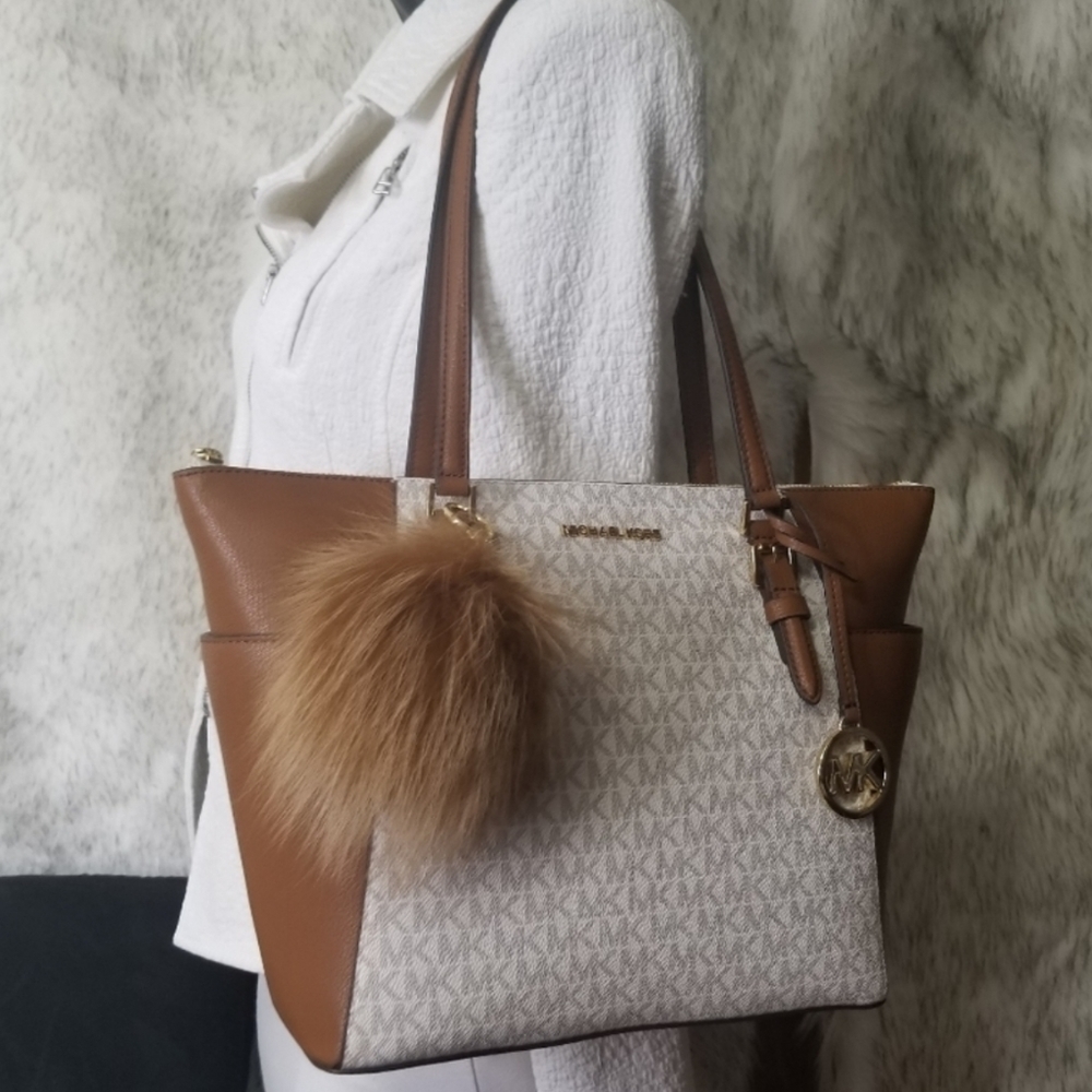 Michael Kors 2 Set Matching Designer Shoulder Bag Purse Tote Hanbag Wallet NWT - Picture 14 of 14